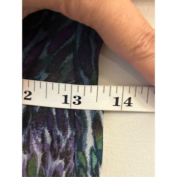 NWT Sugarlips Chiffon Bubble Hem Dress size S Whimsygoth fairy artsy water color - Picture 7 of 8